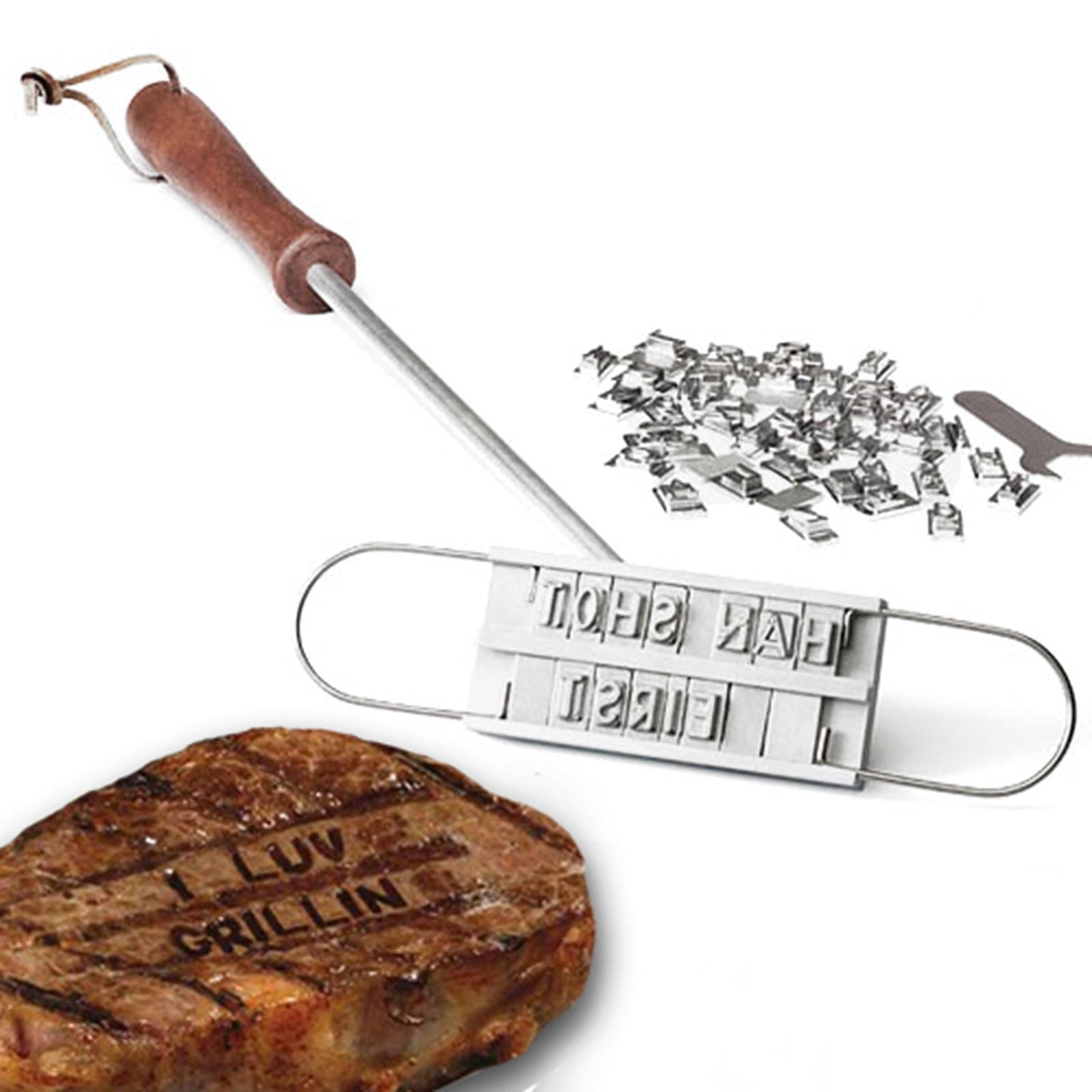 Personalised Meat Branding Iron