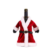 Mr & Mrs Claus Wine Bottle Covers