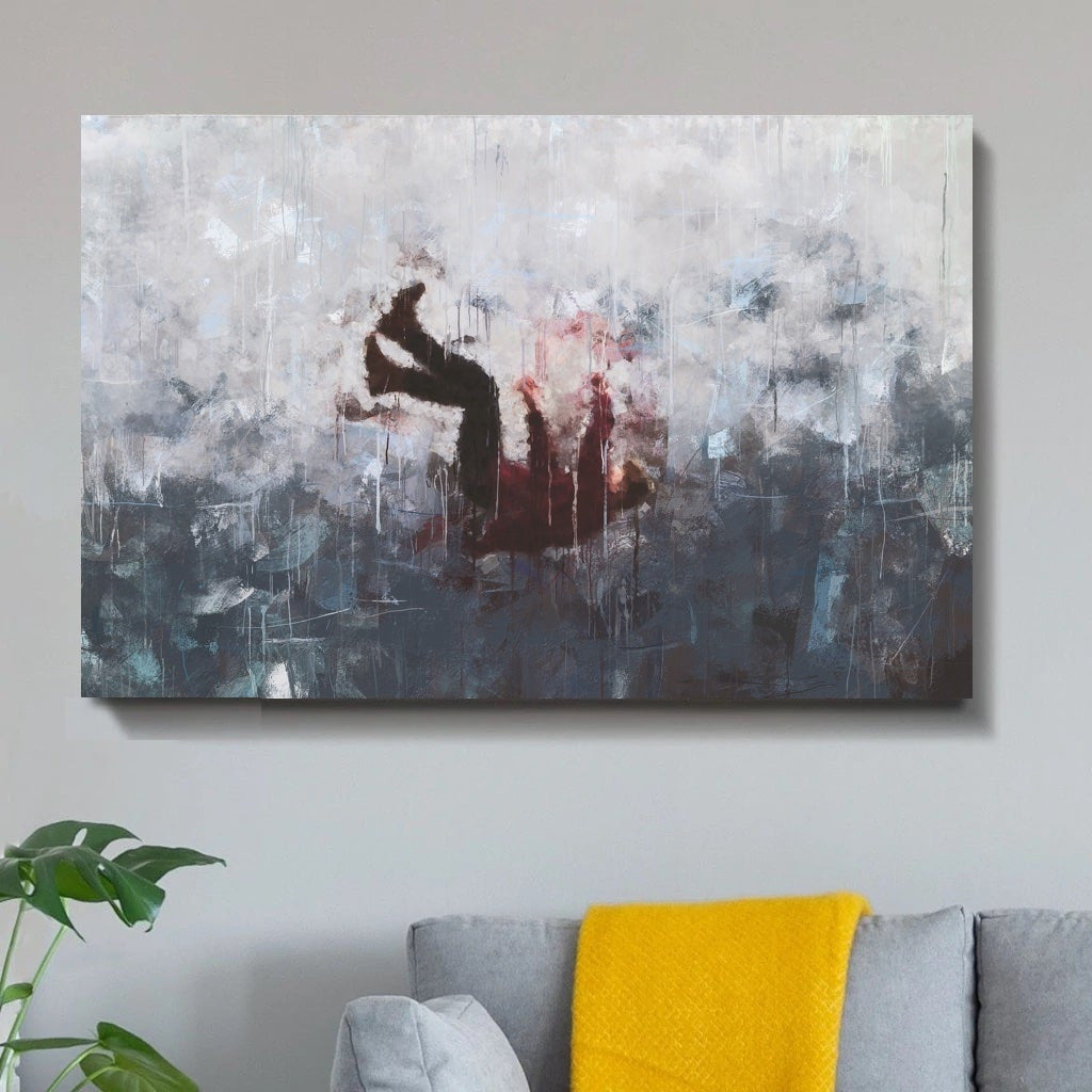 Falling Away Canvas