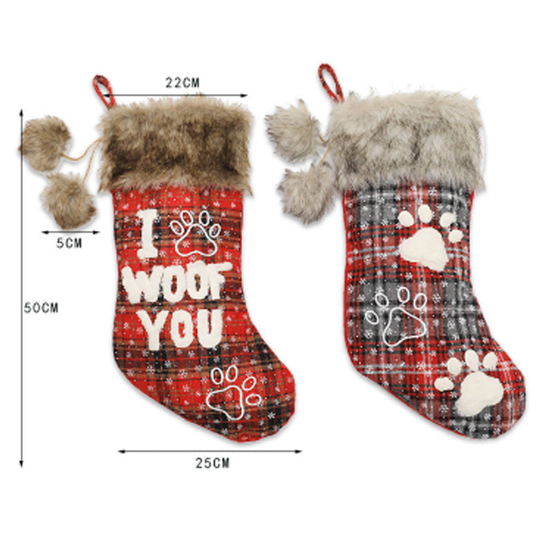 Christmas Dog Stocking