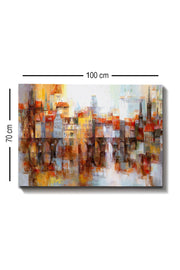 Abstract Bridge Canvas