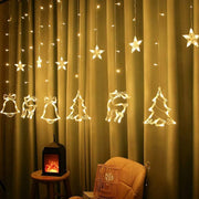 Christmas Fairy Light Curtain