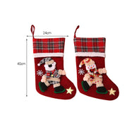 Set of 4 Christmas Stockings