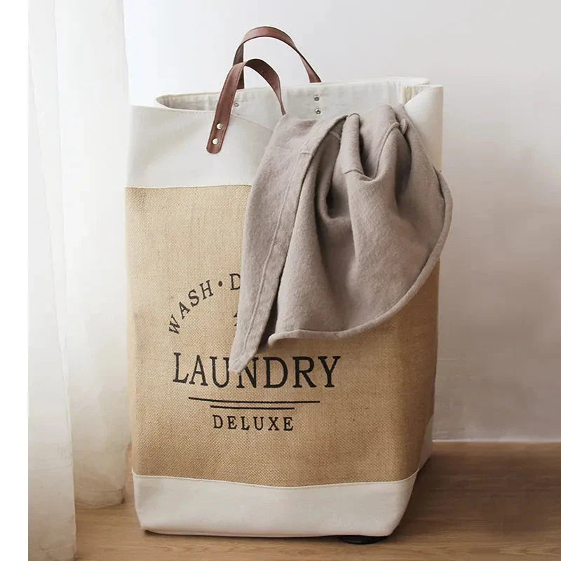 Large Fabric Laundry Basket