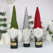 Christmas Knome Bottle Covers