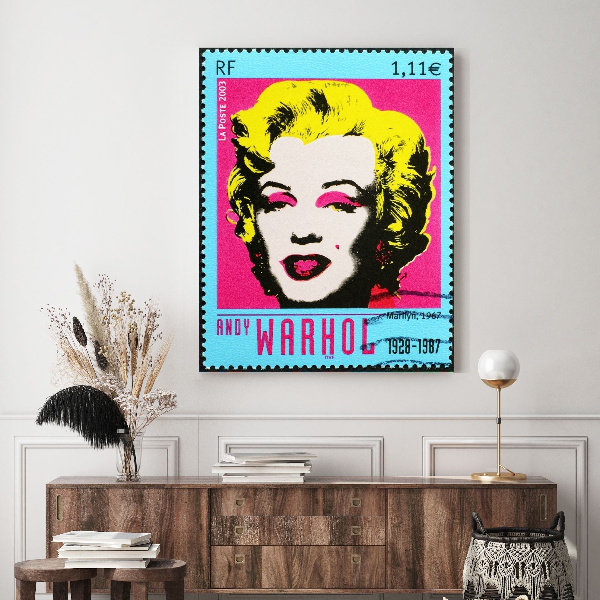 Andy Warhol Marilyn Canvas