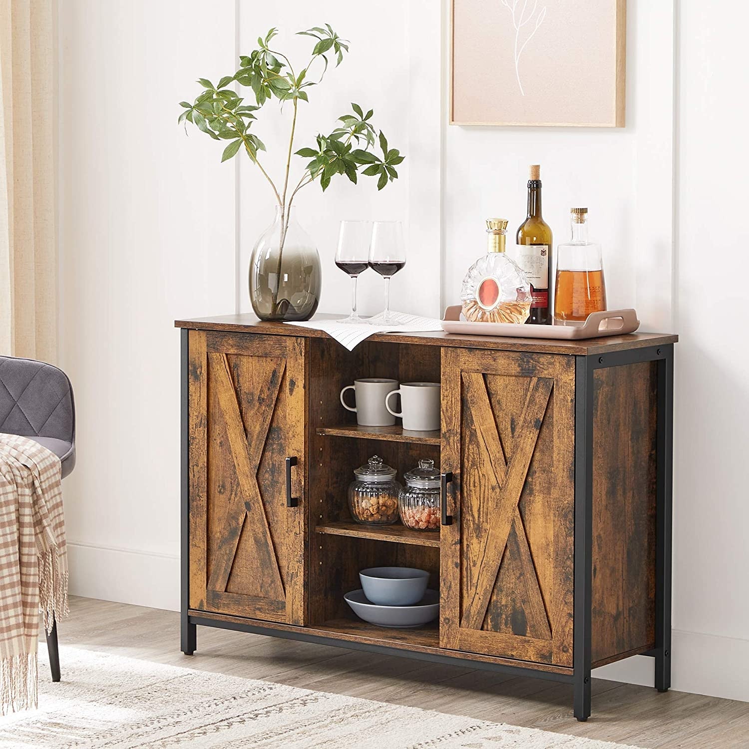 Rustic Storage Cabinet