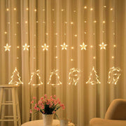 Christmas Fairy Light Curtain